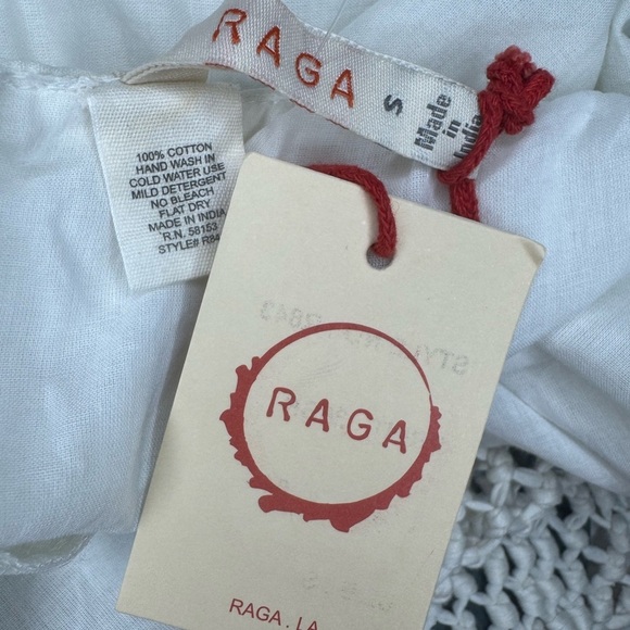 Raga Multicolor 100% Cotton Maxi Dress Size Small.  #217 - Picture 11 of 12